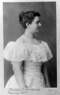 Photographic print of 1st Lady Frances Folsom Cleveland Preston, wife of President Grover Cleveland
