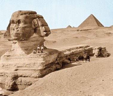 Colour photographic print of The Sphinx, Egypt