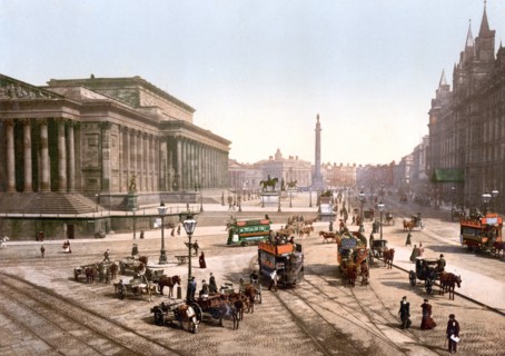 St. George's Hall, Liverpool, England 1890