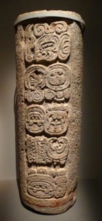 column 6 from xcalumkin, Campeche, Mexico 600-900 AD