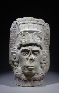 Door censor or burner from a Mayan monument