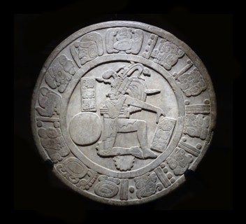 Mayan Chinkultic disc 600-900 AD.