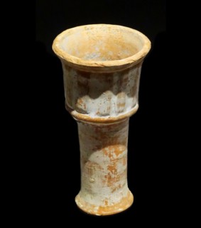 Ceramic Mayan drum from Jonuta, Tabasco, Mexico