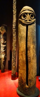 Wooden Slit Gong, from the Small Nambas tribe of Island of Malekula