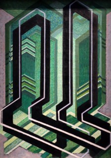 Plans Diagonaux 1925 by Frantisek Kupka