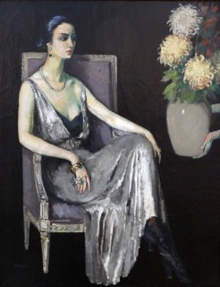 Portrait of Renee Maha (called the Sphinx) 1920 by Kees van Donge