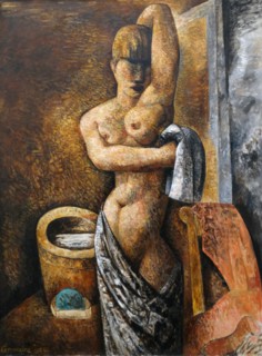 La Toilette 1924 by Marcel Gromaire