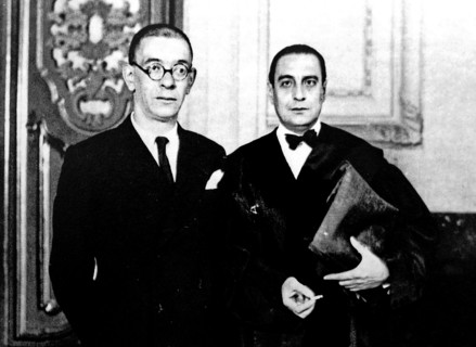 Julian Zuga Mendieta (Left) and (Right) Luis Jiménez de Asúa 1936.