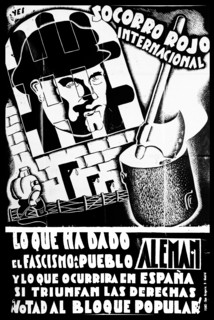 Poster for the 'El Socorro Rojo Internacional