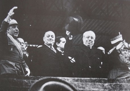 Martinez Barrio President of the Cortes with Miguel Azana 1935