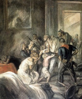 Members of the Amanecer Brigade