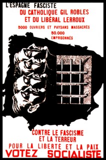 Spanish Socialist propaganda poster