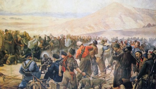 The Paracuellos massacres (Matanzas de Paracuellos)