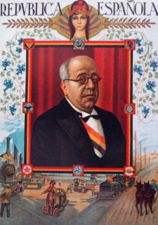 Manuel Azana, Prime Minister of Spain during the civil war 1936