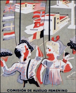 Propaganda poster during the Spanish Civil War