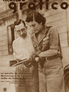 Spanish republican film actress Juanita Montenegro