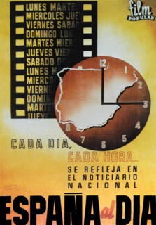 Poster for Spanish film industry, during the Spanish Civil War