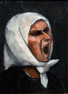 'Montserat shouting' 1936 by Juli Gonzalez 1876-1941