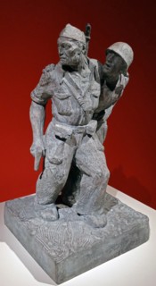 'Two soldiers from the Popular Front' (during the Spanish Civil War)