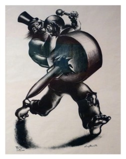 'The optimist' (during the Spanish Civil War) 1936. By Ramon Puyol