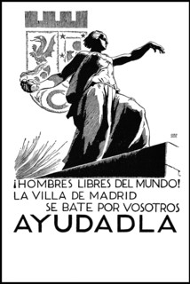Spanish Civil War, Republican propaganda poster
