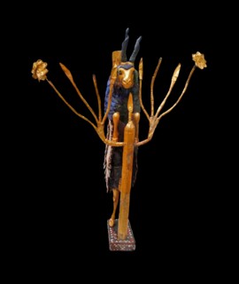 Statuette of a Ram in a Thicket