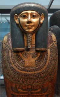 Funerary coffin for the mummy of the priest Hornedjitef