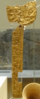 Gold scabbard from the Oxus Treasure