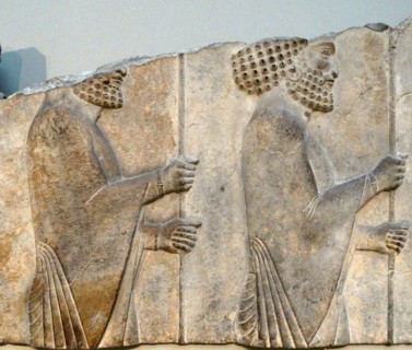 Frieze from a wall at Palace in Persepolis