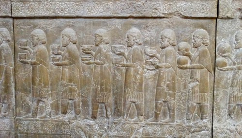 Frieze from a wall at Palace in Persepolis