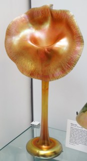 Glass vase American by Louis Comfort Tiffany, 1900