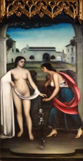 The Altarpiece of Love by Julio Romero de Torres
