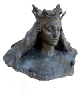 Bust of Noblewoman representing Barcelona by Eusebi Arnau