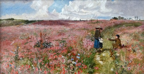 Study for 'Saintfoin in Bloom', John Samuel Raven