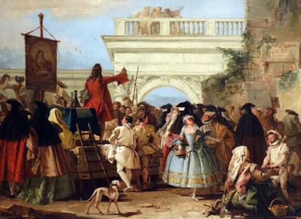 The Charlatan by Giandomenico Tiepolo, 1756