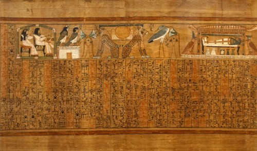 Book of the Dead of the scribe Any. 19th Dynasty, about 1270 BC From Thebes, Egypt