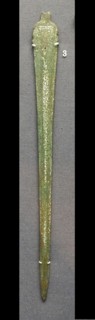 Bronze sword Mycenaean, 1400-1100 BC from Corfu, Greece