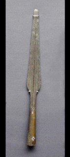 Bronze spearhead Mycenaean, 1400-1300 BC Rhodes, Greece