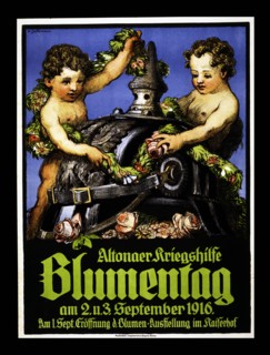Poster for Altona's War Relief Flower Day