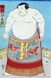 The sumo wrestler Asashio Taro