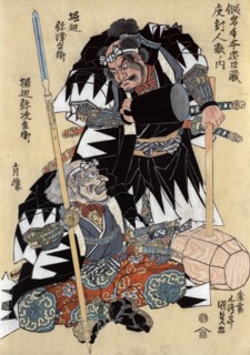 Portraits of Horibe Yatsubei and Horibe Yajibei.