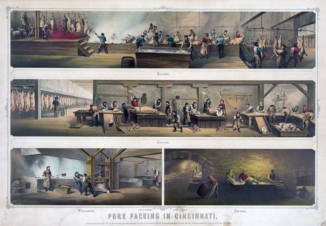 Pork packing in Cincinnati