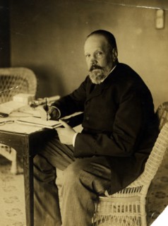 Sergei Witte in his room at the Wentworth Hotel