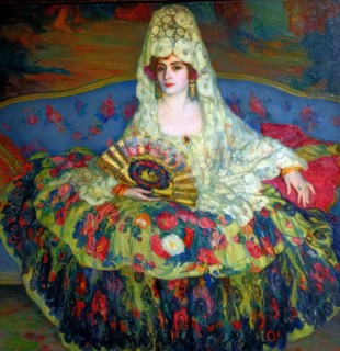 Woman Dressed Up by Joan Cardona
