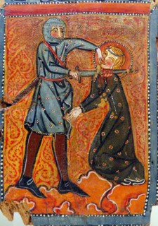 Tablets of the martyrdom of Saint Lucia by Anonymous