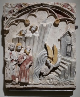 Tableau relief of St. Michael by Mestre San Mateo