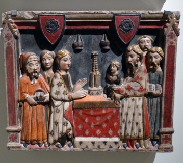 Altarpiece of the Virgin and Saint Anthony by Anonymous