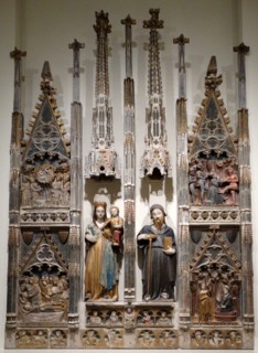 Relief of the Virgin altarpiece by Master Albesa