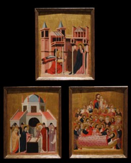 Tables Altarpiece of the Virgin - Annunciation by Master of the Cini Madonna