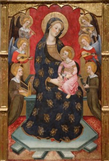 Lady of Angels by Pere Serra